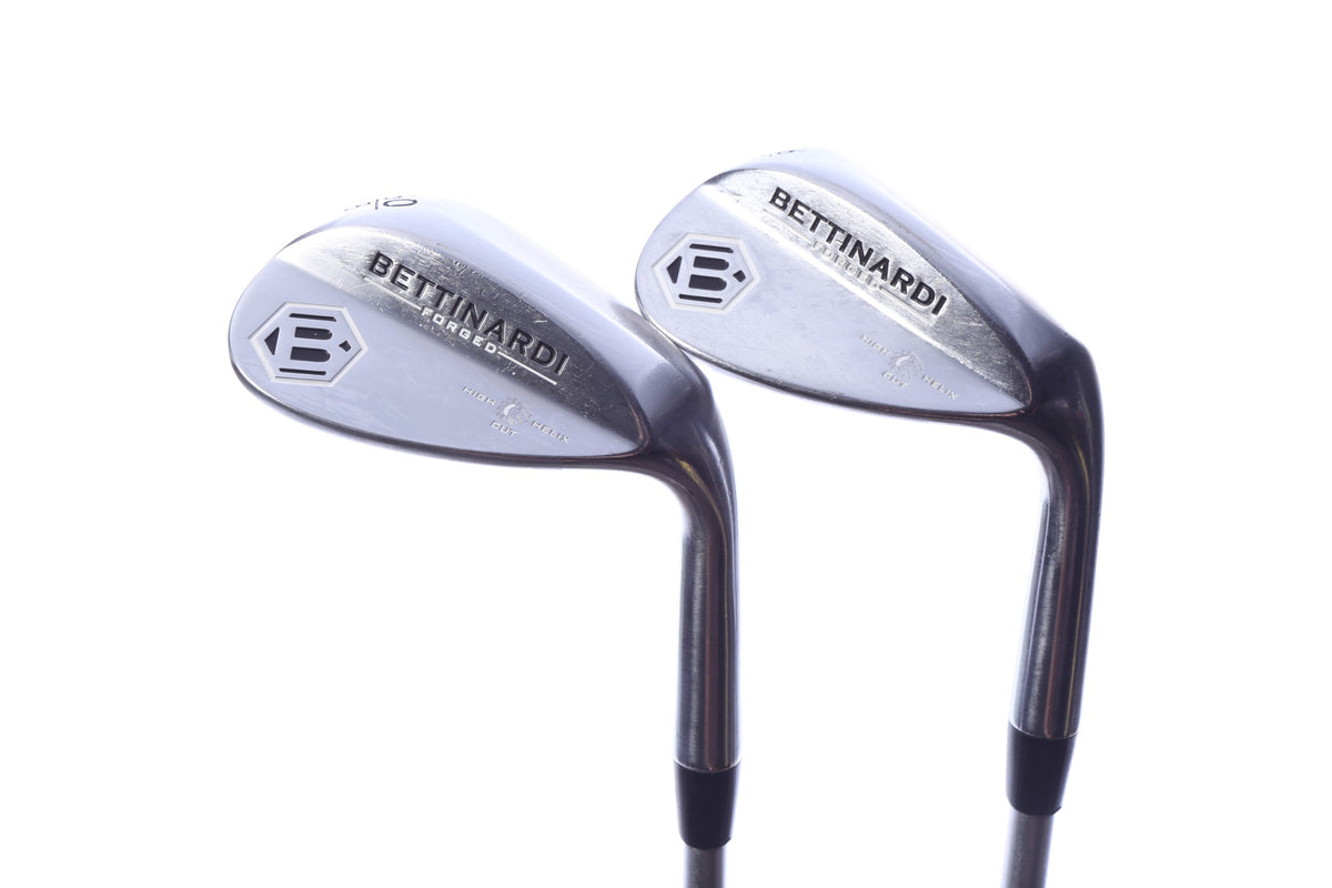 Used Bettinardi Satin Nickel H2 Wedge Set - Right-Handed - 56*, 60* - Stiff Flex-Next Round
