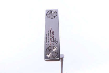 Used Titleist Scotty Cameron Super Select Newport 2 Putter - Right-Handed - 35 in - Blade-Next Round