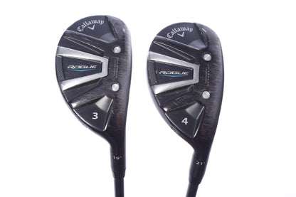 Used Callaway Rogue Hybrid Set - Right-Handed - 3H, 4H - Regular Flex