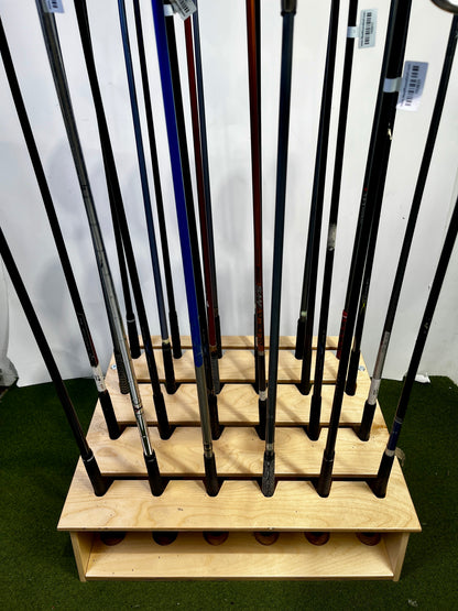 Wholesale Lot of 24 Callaway Drivers, Fairway Woods, Hybrids, And Single Irons-Next Round