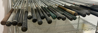 Wholesale Lot of 50 Golf Clubs - Right and Left-Handed Assorted Wilson Irons-Next Round