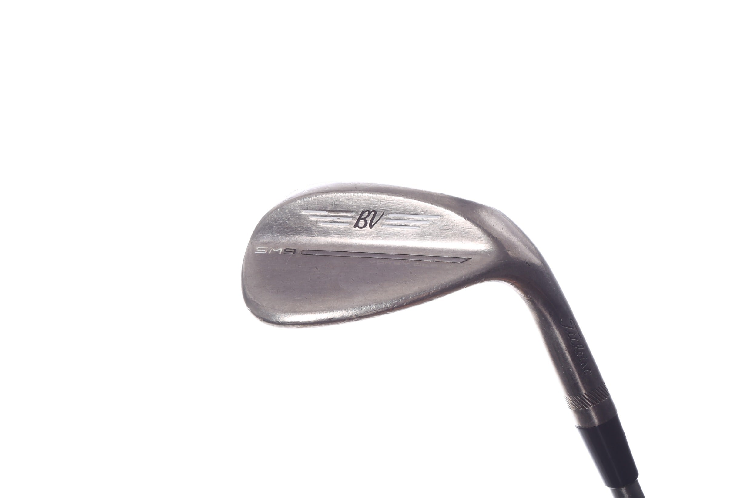 Used Titleist Vokey SM9 Brushed Steel Sand Wedge - Right-Handed - 54 Degrees - Regular Flex-Next Round