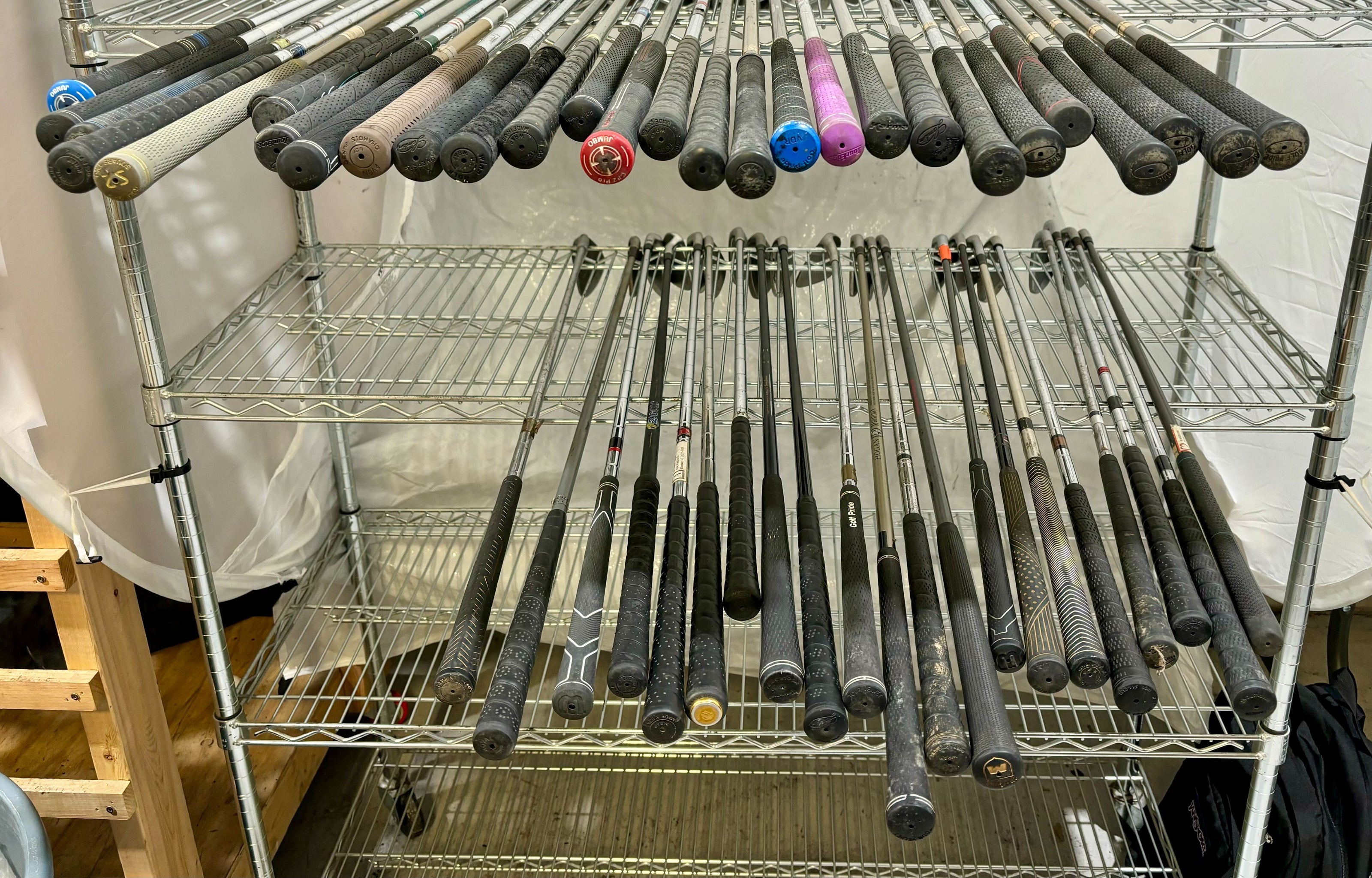 Wholesale Lot of 50 Golf Clubs - Assorted Irons and Wedges-Next Round