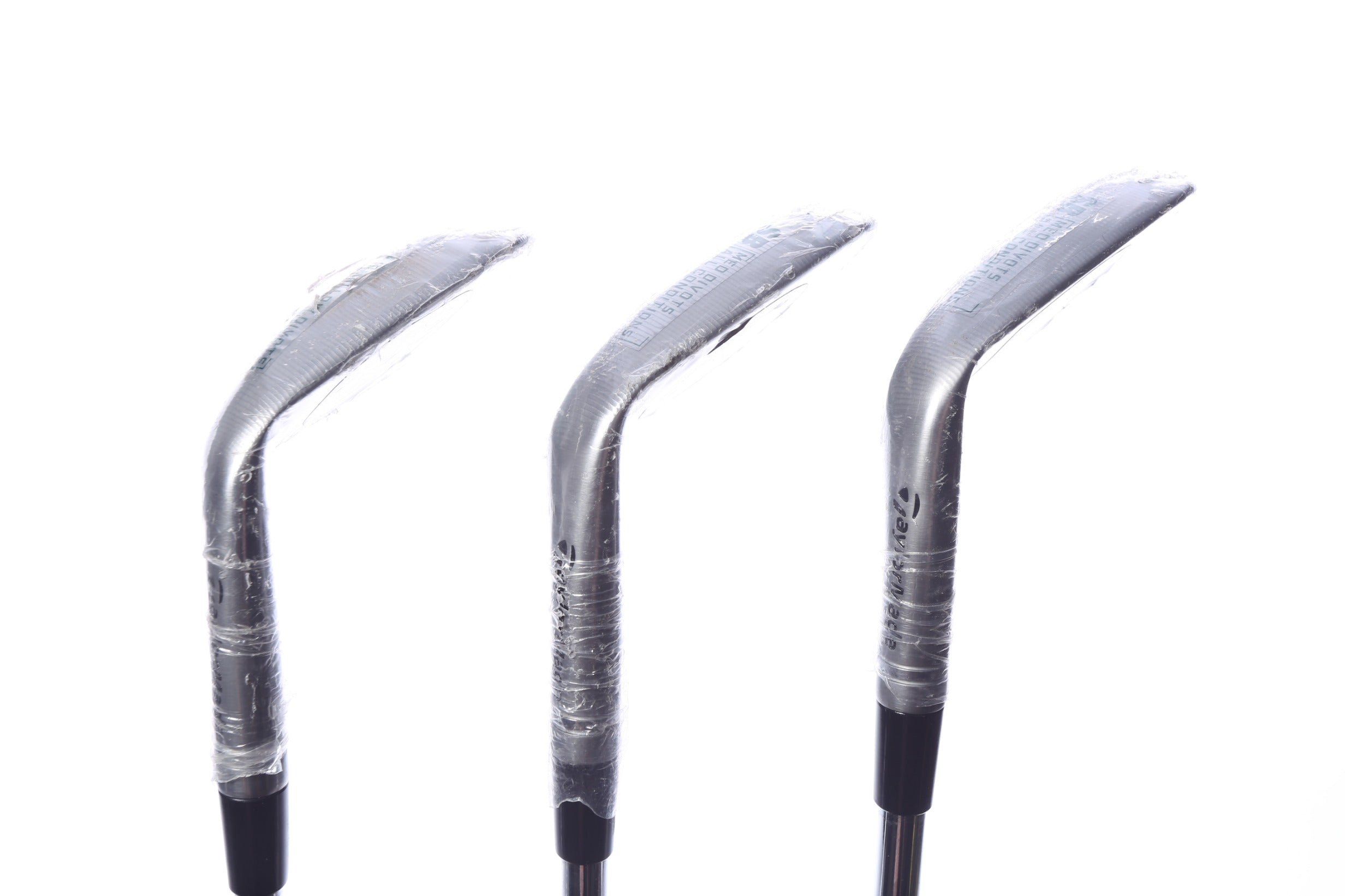 Used TaylorMade Milled Grind 4 Raw Wedge Set - Right-Handed - 50*, 54*, 58* - Wedge Flex-Next Round