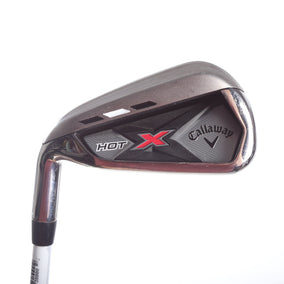 Used Callaway X Hot Single 6-Iron - Left-Handed - Stiff Flex-Next Round