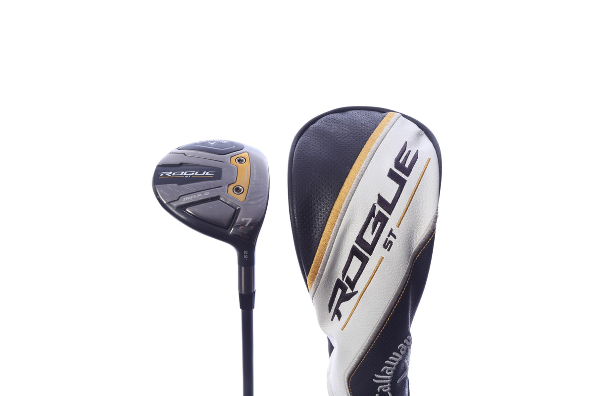 Used Callaway Rogue ST Max Draw 7-Wood - Right-Handed - 22 Degrees - Ladies Flex