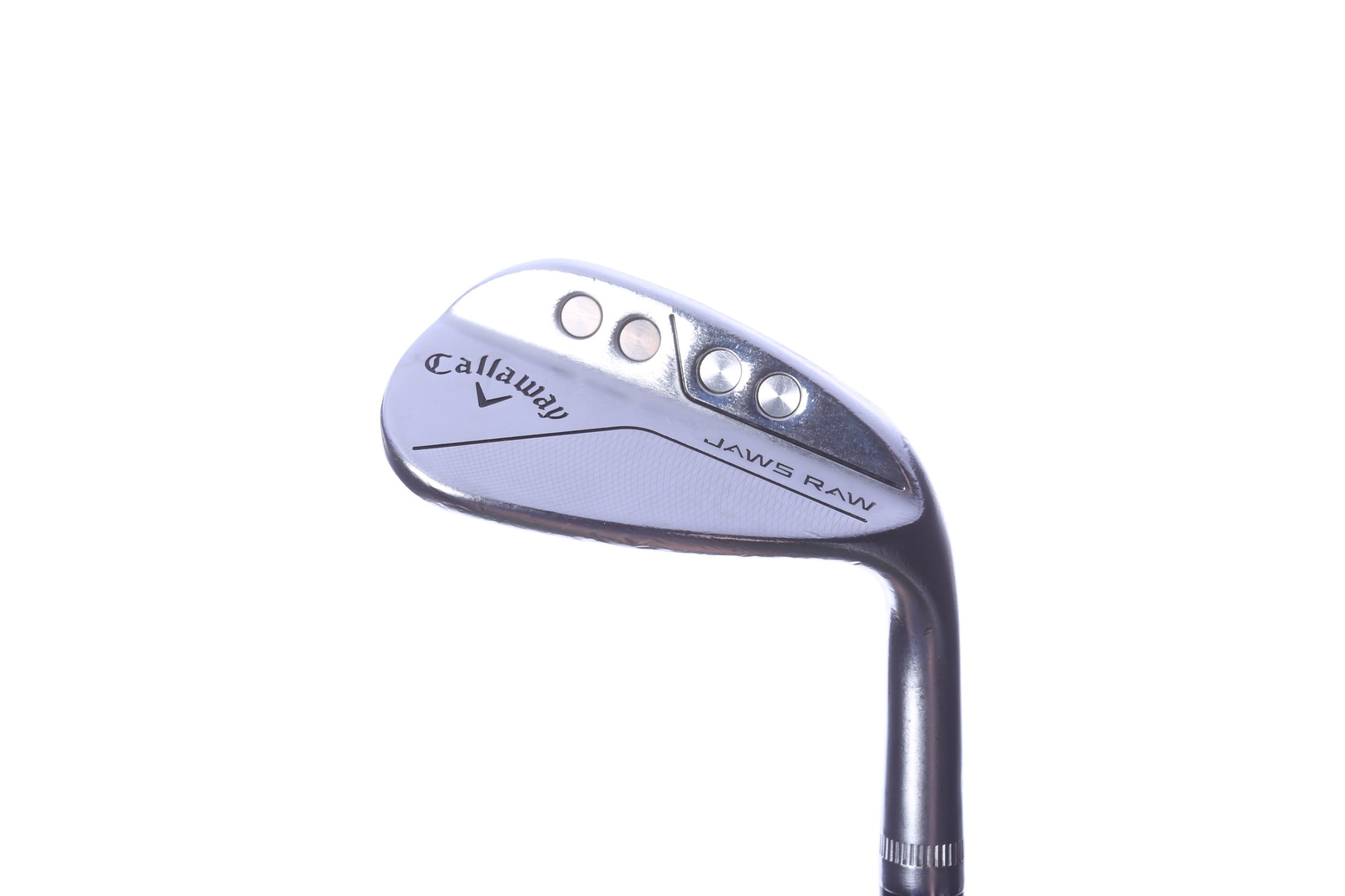 Used Callaway JAWS Raw Chrome Gap Wedge - Right-Handed - 50 Degrees - Wedge Flex-Next Round