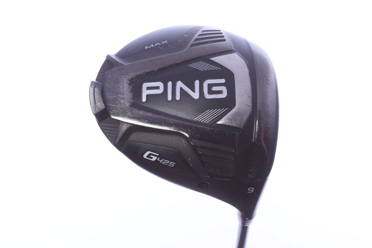 Used Ping G425 MAX Driver - 9 Degrees - Stiff Flex Mitsubishi Tensei AV Orange - Right-Handed