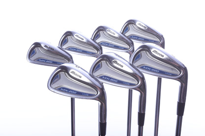 Used Mizuno MX 200 Iron Set - Right-Handed - 4-PW - Stiff Flex