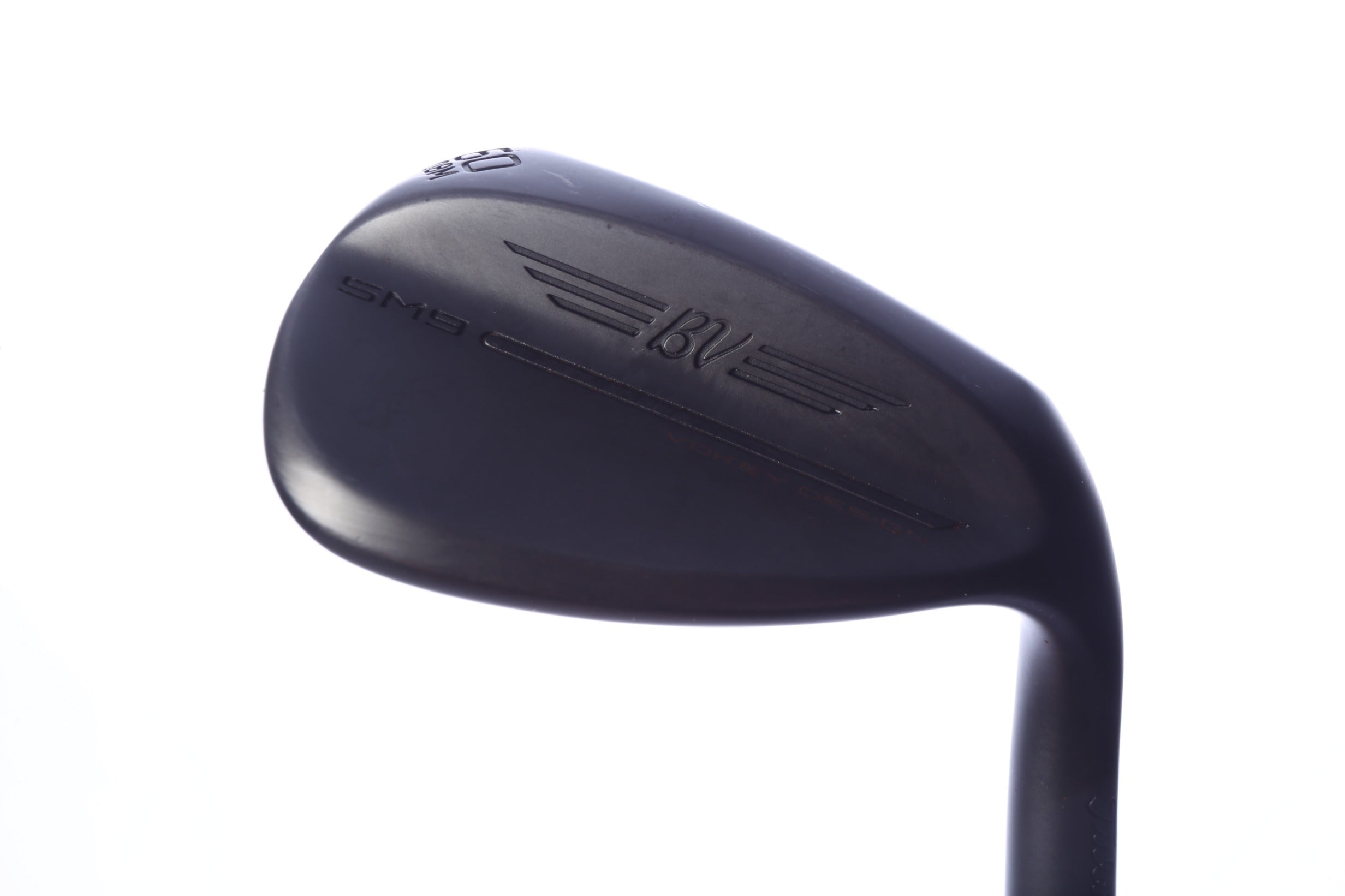 Used Titleist Vokey SM9 Jet Black Lob Wedge - Right-Handed - 60 Degrees - Regular Flex