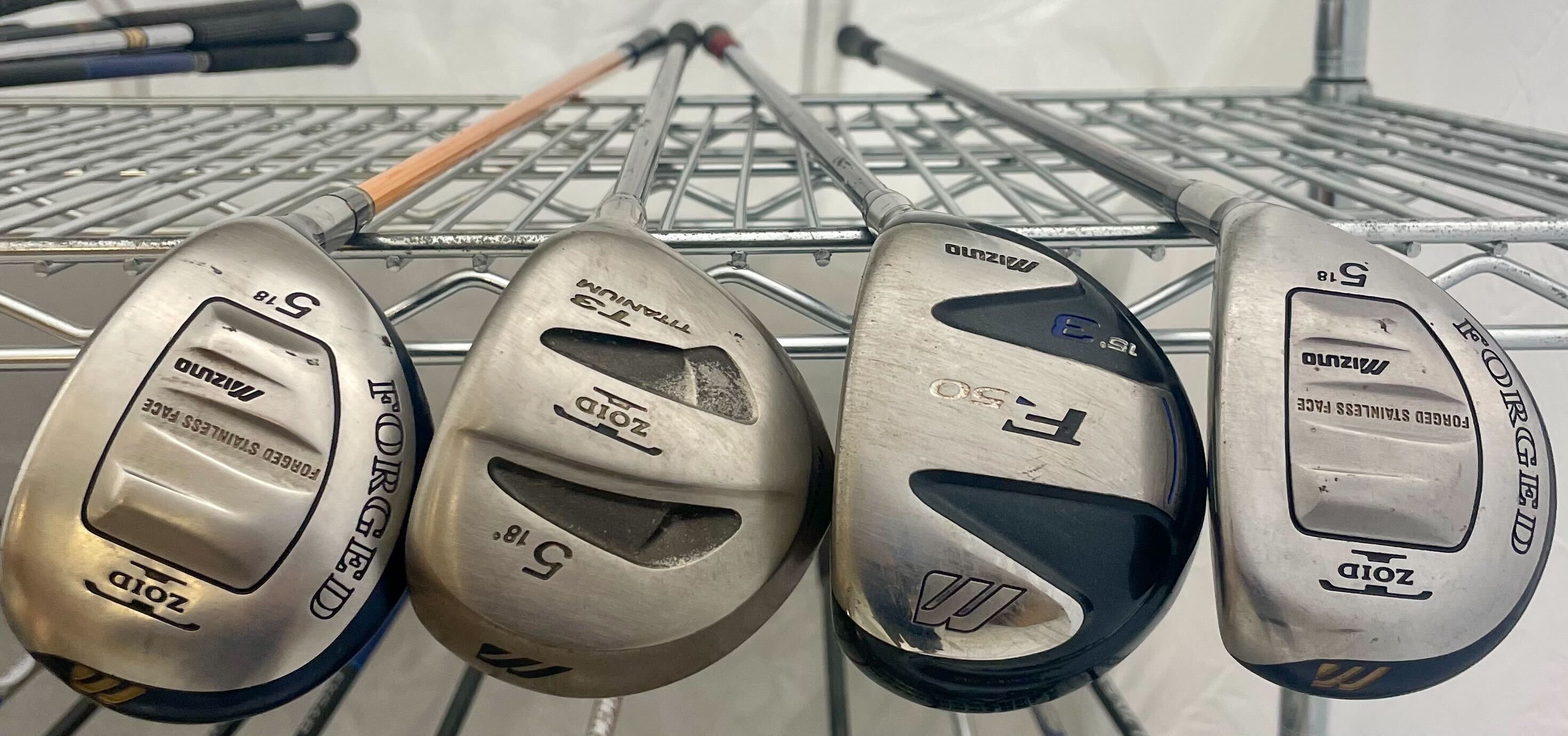 Wholesale Lot of 30 Golf Clubs - Mizuno Fairway Woods-Next Round