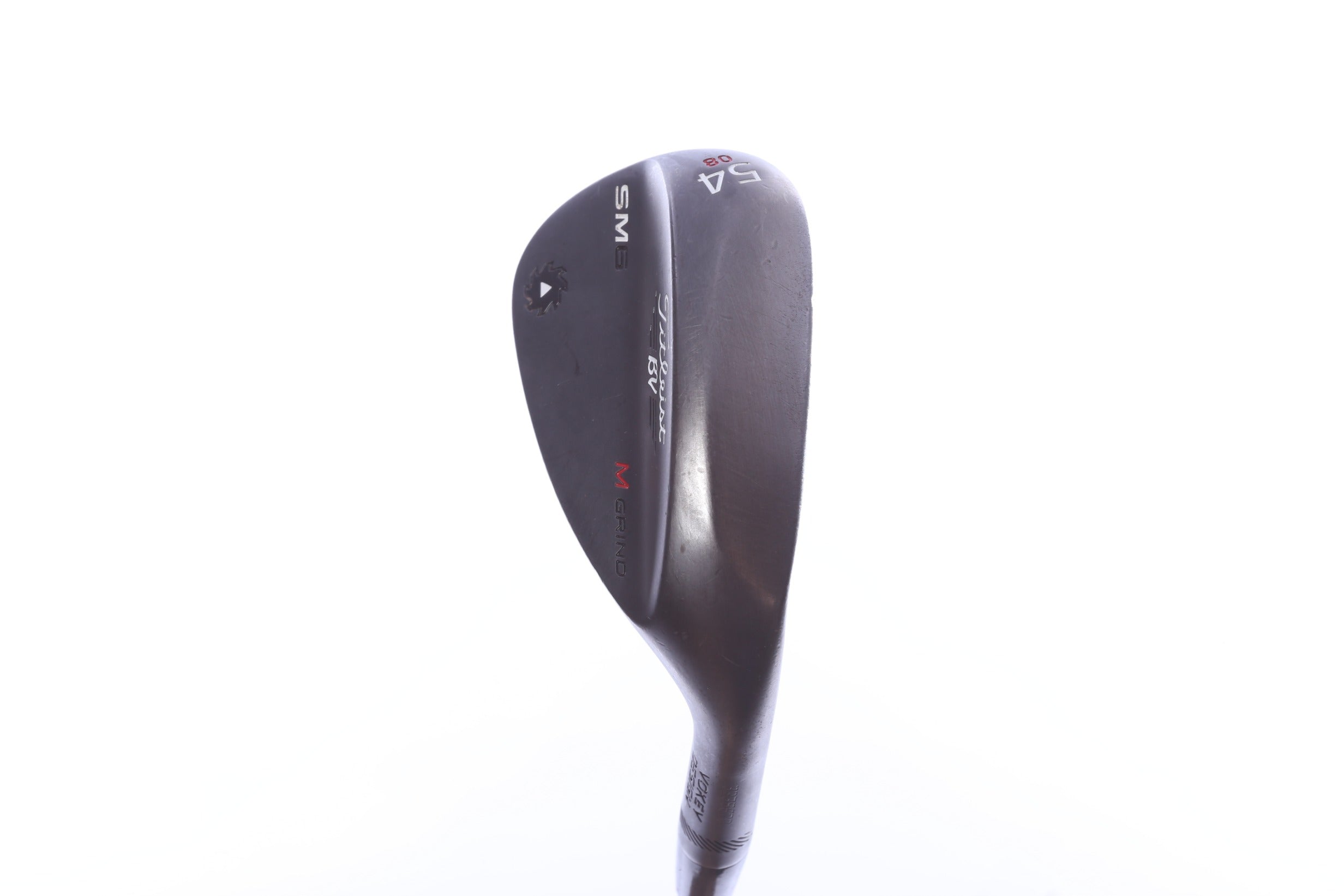 Used Titleist Vokey SM6 Jet Black Sand Wedge - Right-Handed - 54 Degrees - Stiff Flex-Next Round