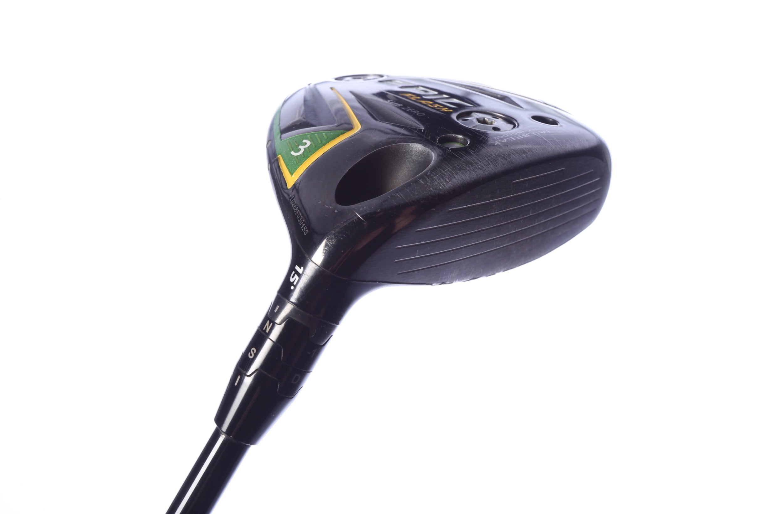 Used Callaway Epic Flash Sub Zero 3-Wood - Right-Handed - 15 Degrees - Stiff Flex
