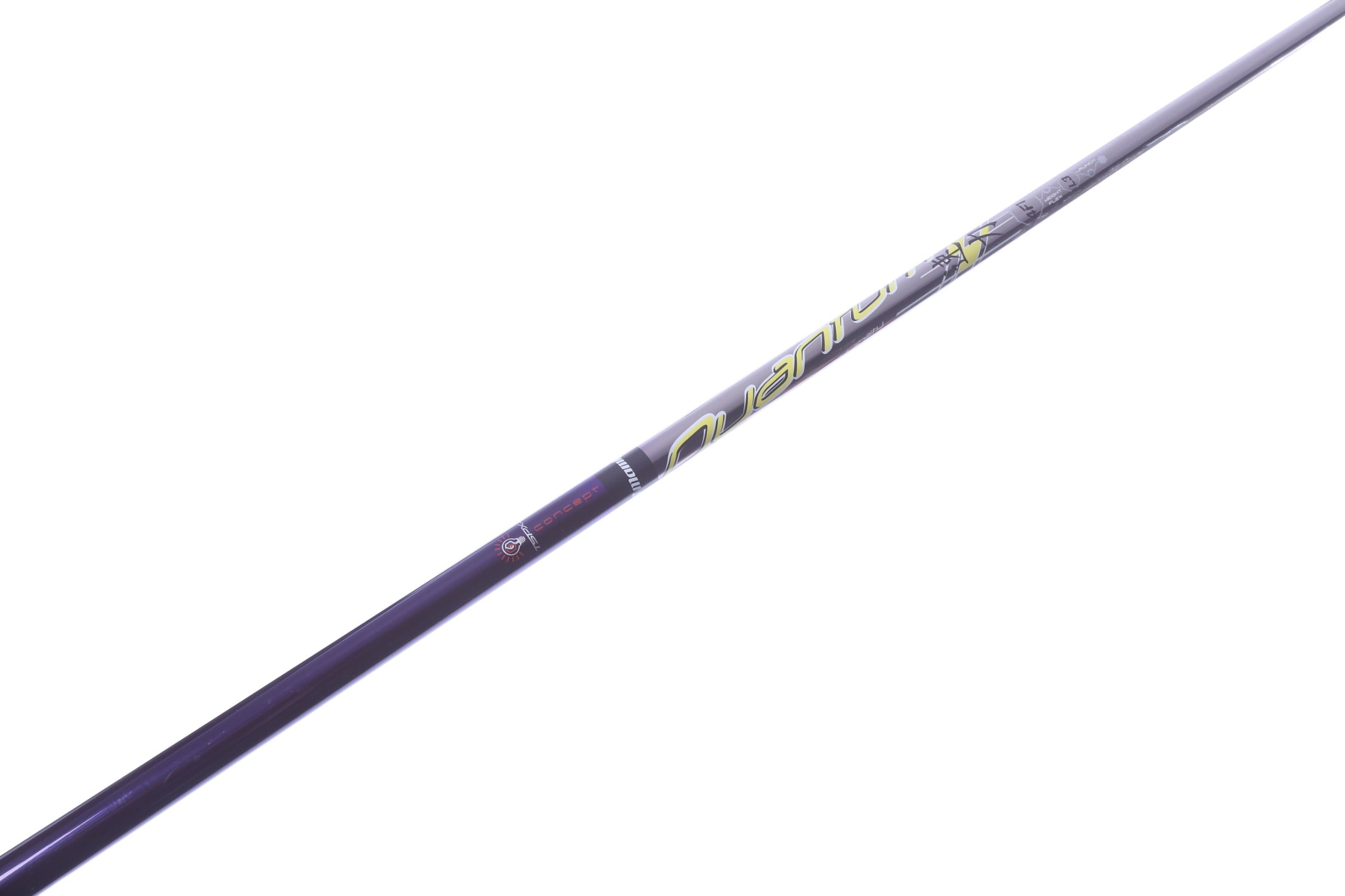 Used Ust Mamiya Quantum Purple Driver Shaft Seniors Flex Graphite - 45.75 in - No Adapter