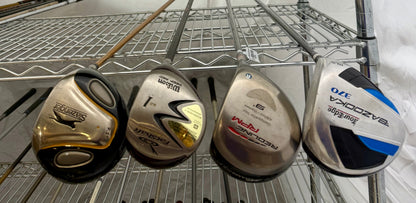 Wholesale Lot of 20 Golf Clubs - Assorted Drivers-Next Round
