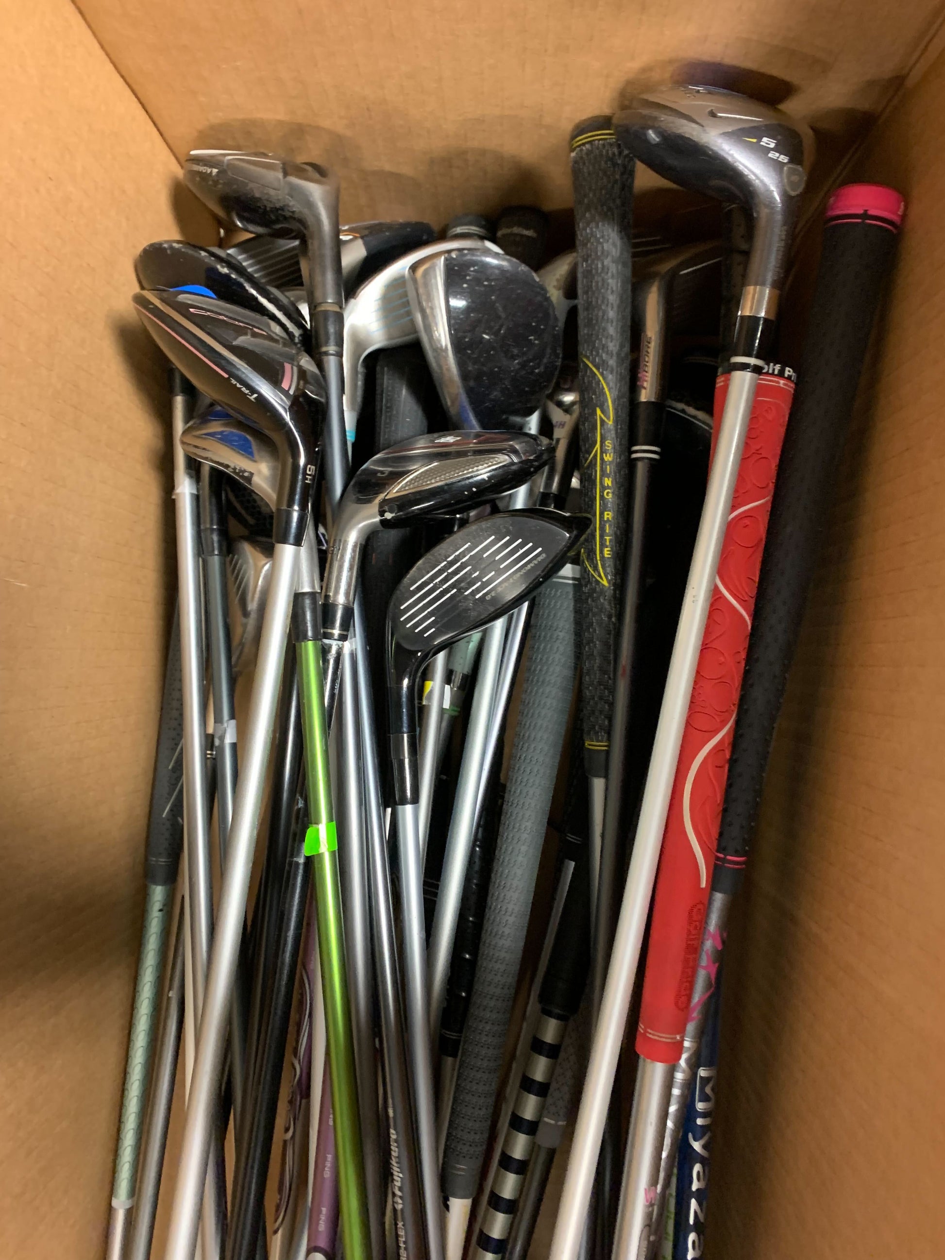 Wholesale Lot of 40 Assorted Callaway, Cobra, Tour Edge Hybrids-Next Round