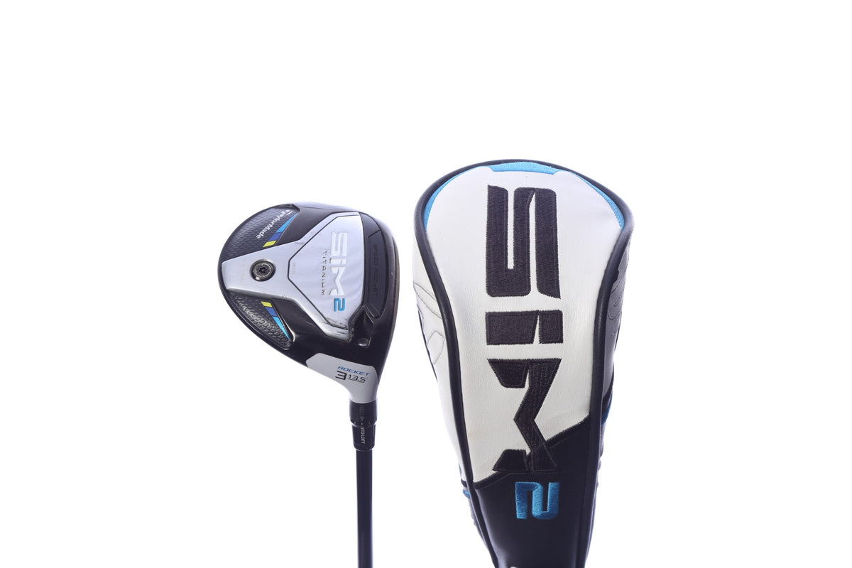 Used TaylorMade SIM2 Titanium 3-Wood - Right-Handed - 13.5 Degrees - Stiff Flex