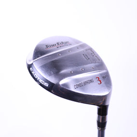Used Tour Edge EXOTICS COMBO BRAZING 3-Wood - Right-Handed - 15 Degrees - Stiff Flex-Next Round