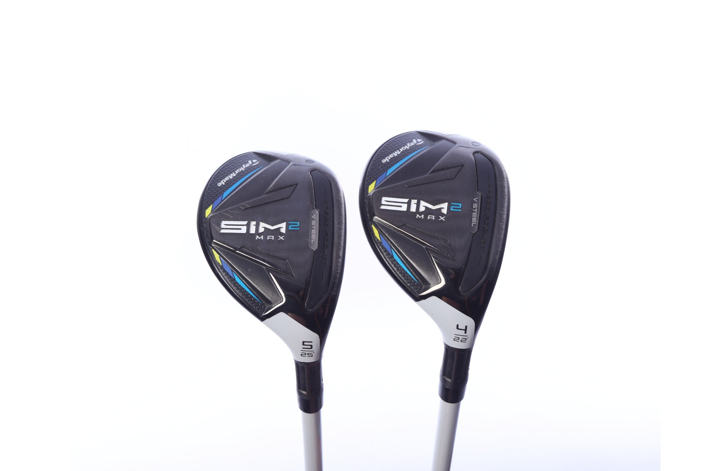Used TaylorMade SIM2 MAX Rescue Hybrid Set - Right-Handed - 4H, 5H - Ladies Flex