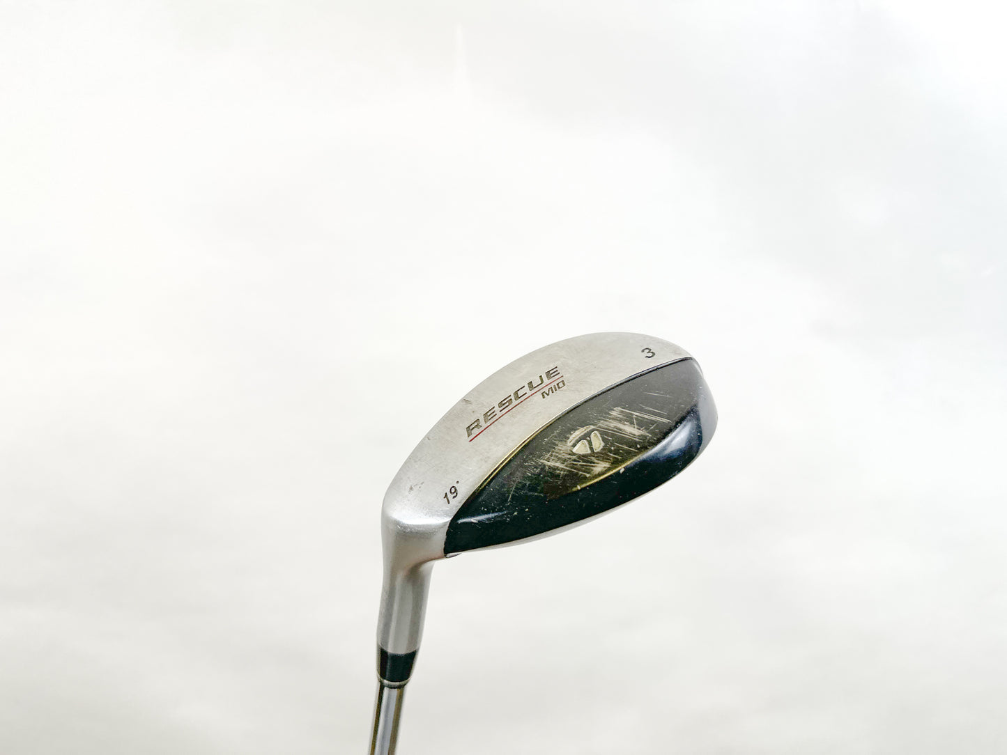 Used TaylorMade Rescue Mid 3H Hybrid - Left-Handed - 19 Degrees - Stiff Flex-Next Round