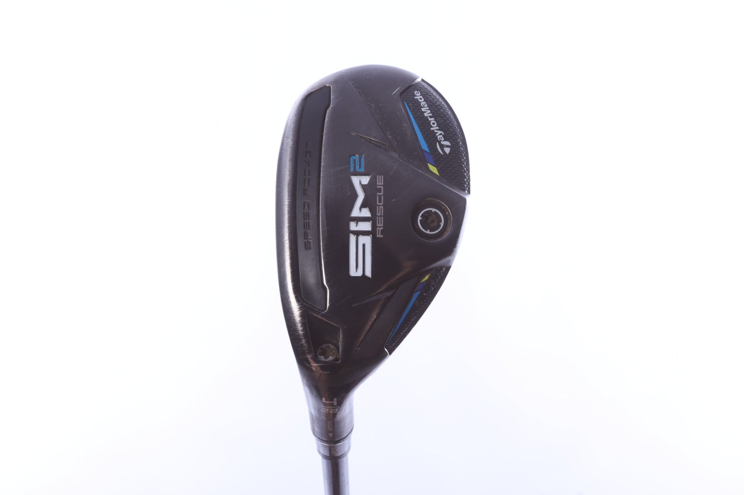 Used TaylorMade SIM2 Rescue 4H Hybrid - Left-Handed - 22 Degrees - Regular Flex-Next Round