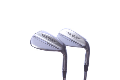 Used Titleist Vokey SM10 Tour Chrome Wedge Set - Right-Handed - 52*, 56* - Wedge Flex