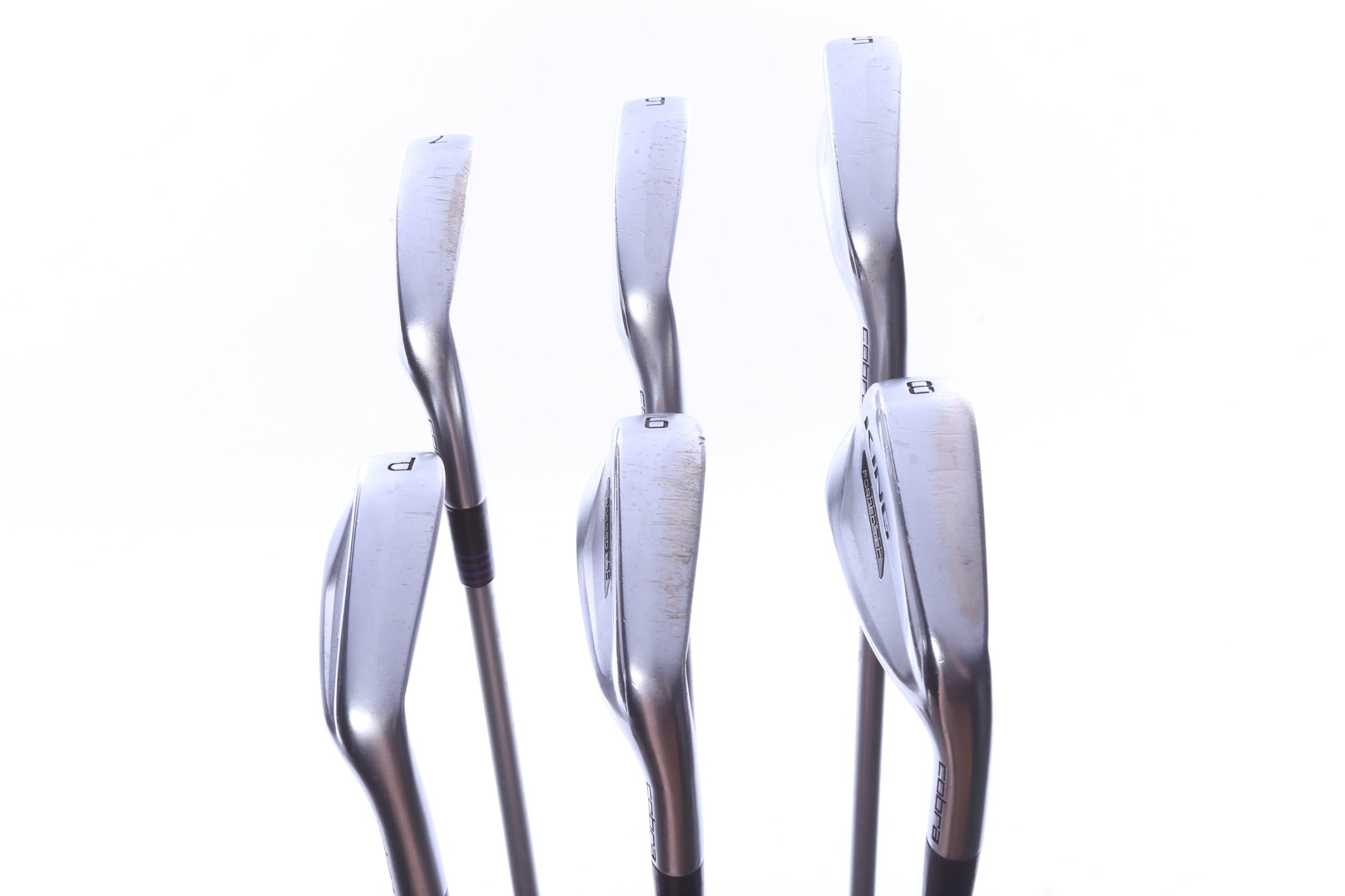 Used Cobra 2020 KING Forged Tec Iron Set - Right-Handed - 5-PW - Stiff Flex-Next Round