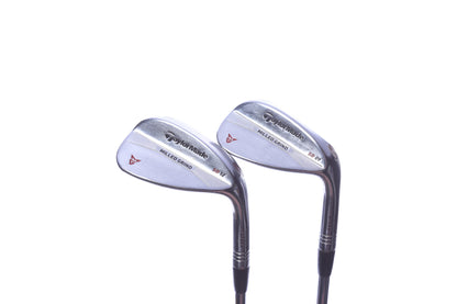 Used TaylorMade Milled Grind Wedge Set - Right-Handed - 52*, 56* - Stiff Flex-Next Round