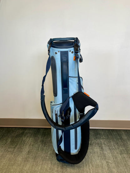Stitch Sunday Golf Bag Blue 4 Dividers/3 pockets with Strap-Next Round