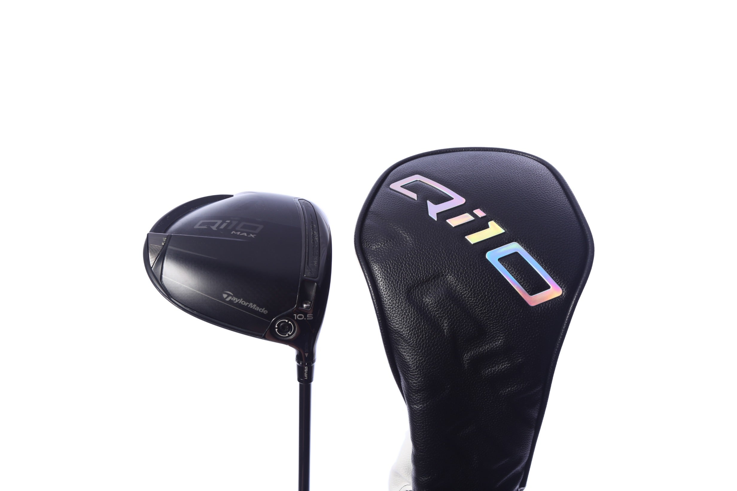 Used TaylorMade Qi10 Designer Series Max Driver - 10.5 Degrees - Regular Flex Mitsubishi Diamana T+ - Right-Handed