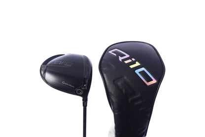 Used TaylorMade Qi10 Designer Series Max Driver - 10.5 Degrees - Regular Flex Mitsubishi Diamana T+ - Right-Handed