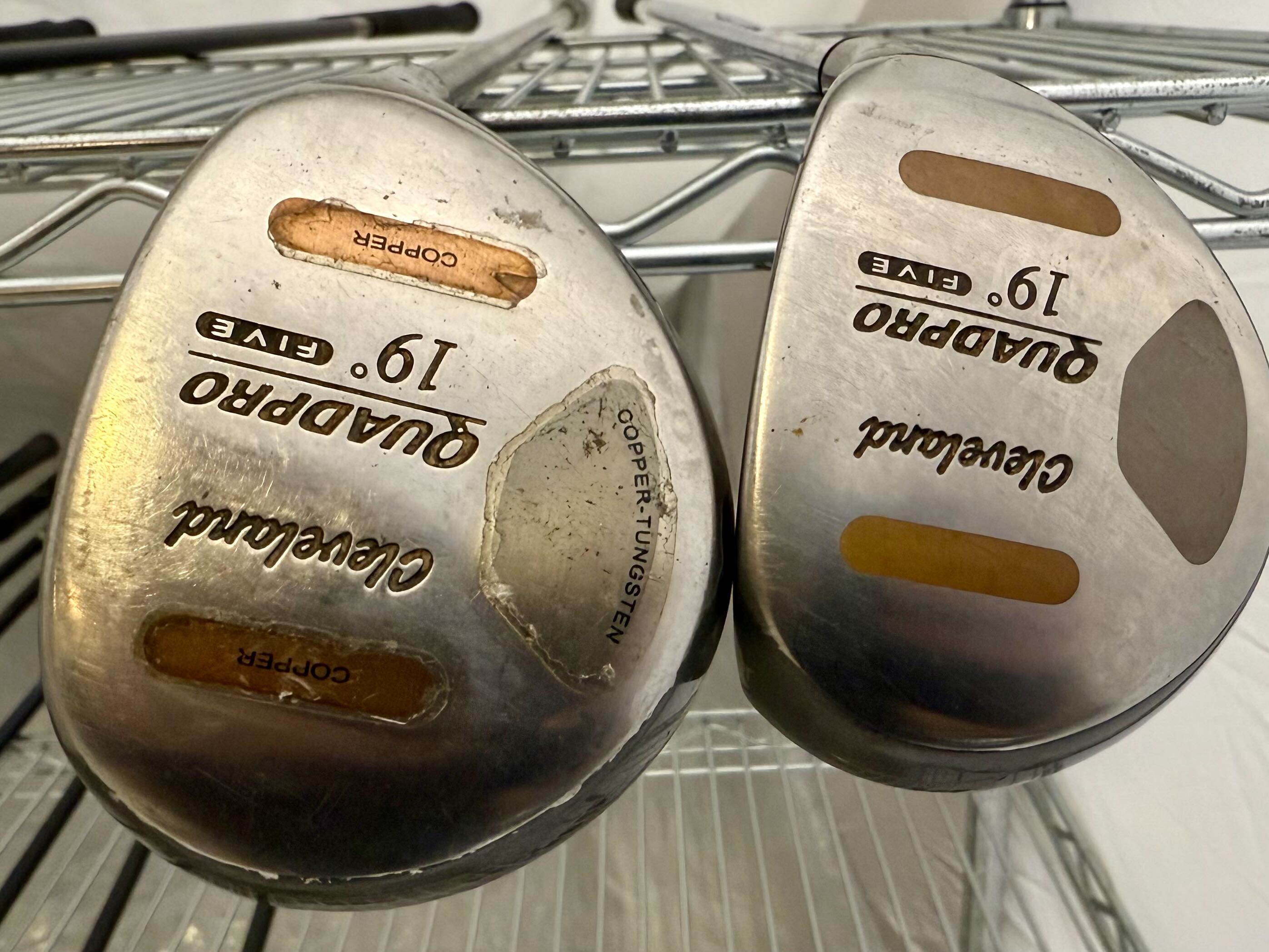 Wholesale Lot of 20 Golf Clubs - Cleveland Quadpro Fairway Woods-Next Round