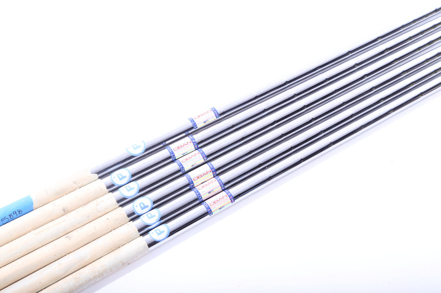 Used Oban Steel Ct-100 Regular Steel Iron Shaft Set 33.25"-35.25"-Next Round