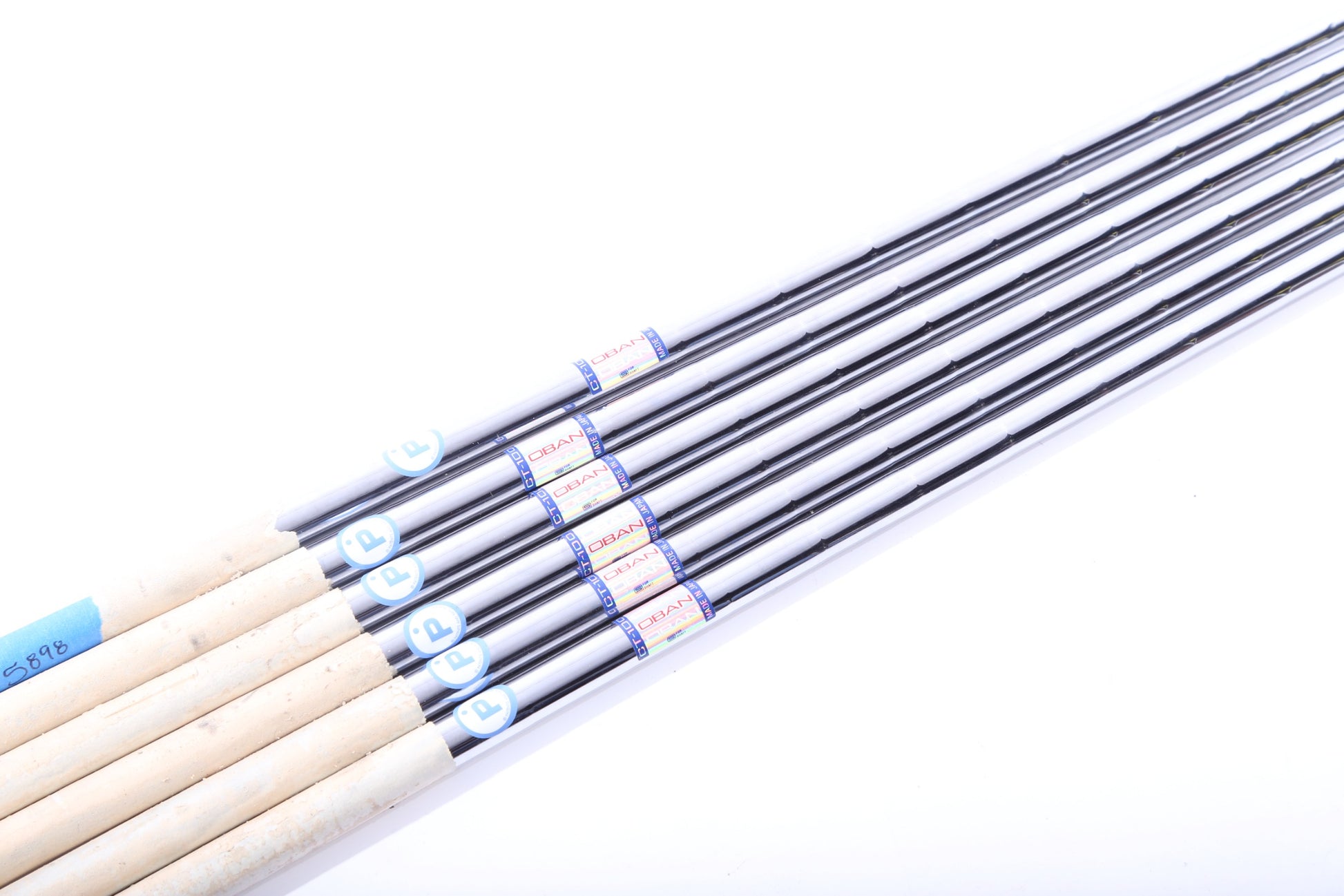 Used Oban Steel Ct-100 Regular Steel Iron Shaft Set 33.25"-35.25"-Next Round