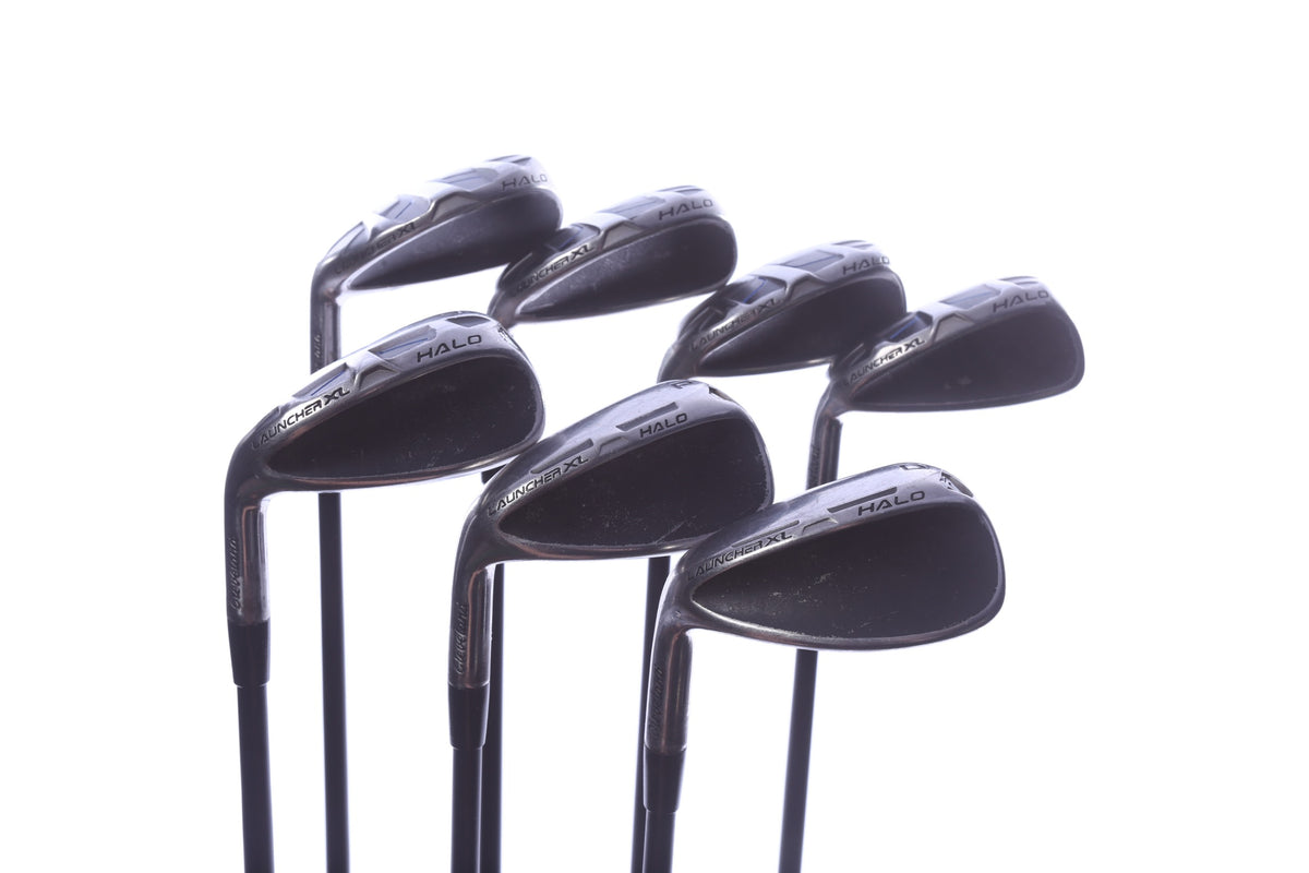Used Cleveland Launcher XL Halo Iron Set - Left-Handed - 5-PW, DW - Ladies Flex