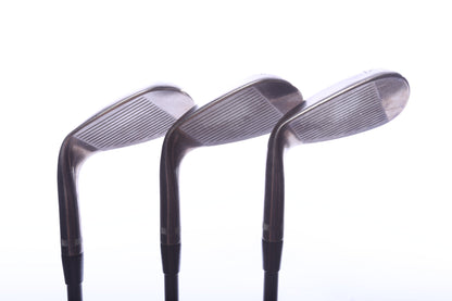 Used Titleist Vokey SM9 Brushed Steel Wedge Set - Right-Handed - 50*, 54*, 58* - Regular Flex-Next Round