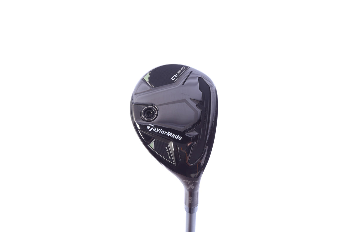 Used TaylorMade Qi35 MAX Rescue 5H Hybrid - Right-Handed - 27 Degrees - Regular Flex