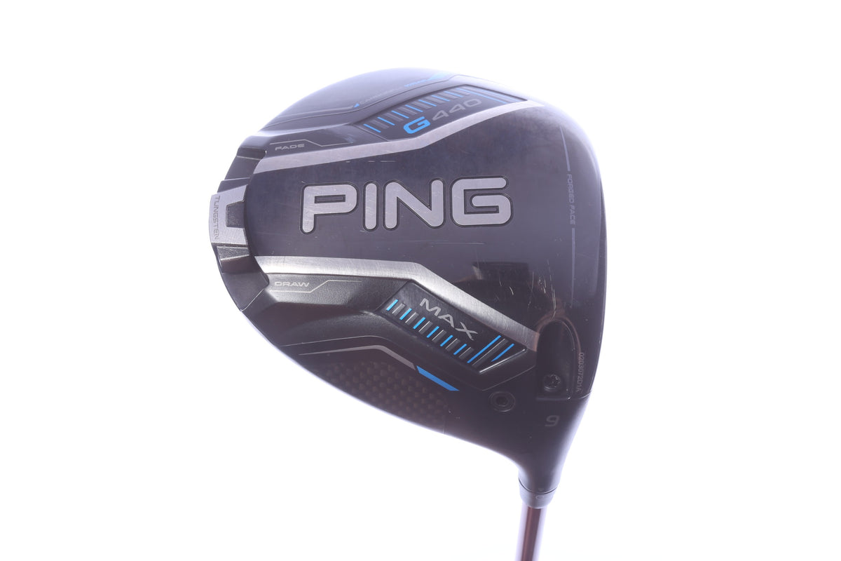 Used Ping G440 MAX Driver - 9 Degrees - Regular Flex Project X Denali Red - Right-Handed-Next Round