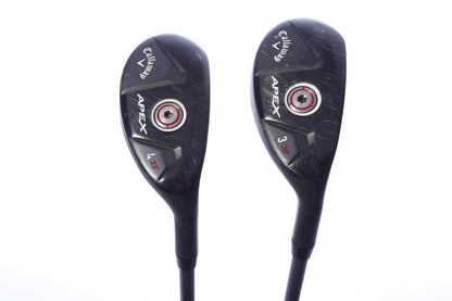 Used Callaway Apex 21 Hybrid Set - Right-Handed - 3H, 4H - Stiff Flex