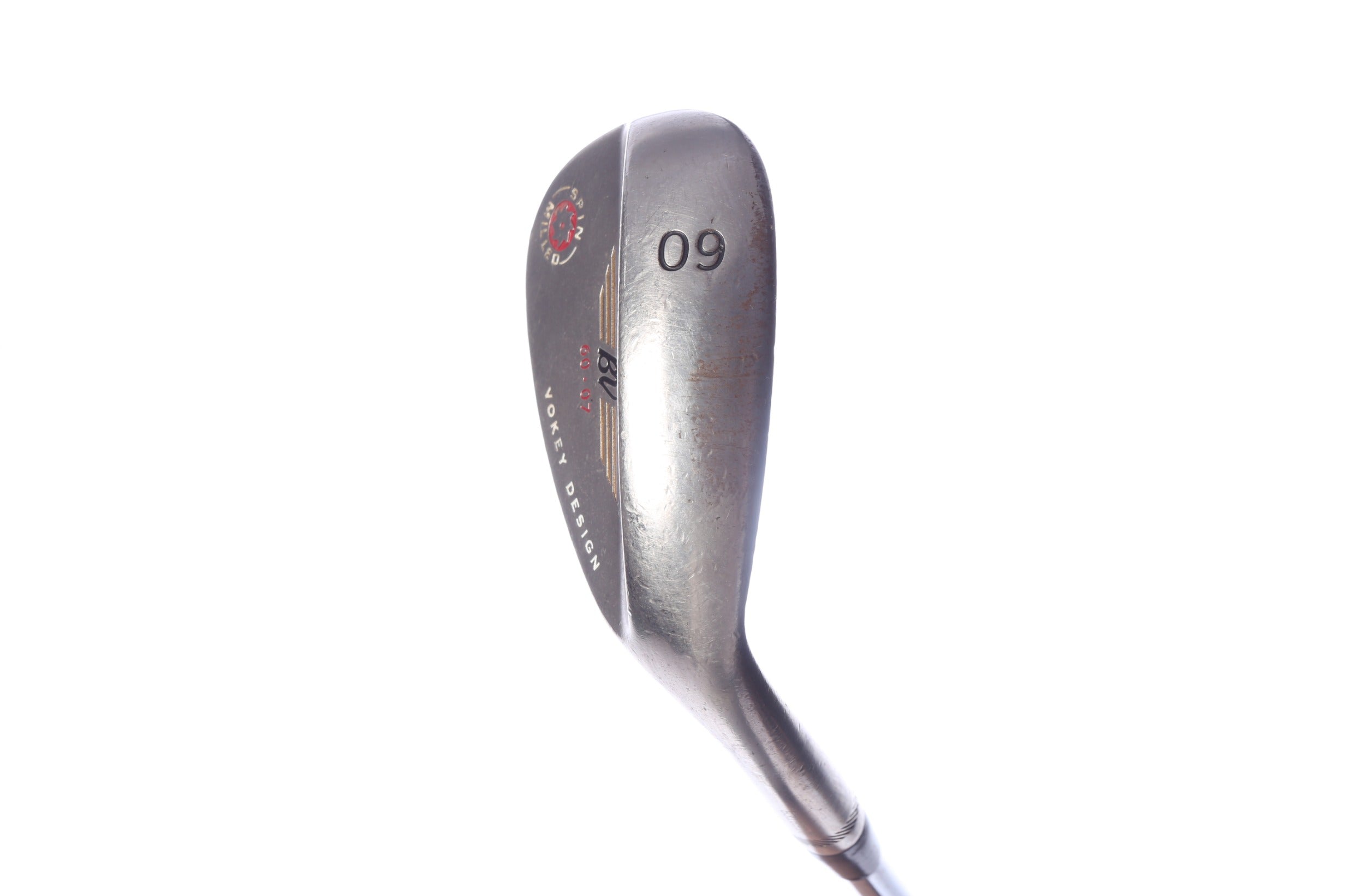 Used Titleist 2009 Vokey Spin Milled Oil Can Lob Wedge - Right-Handed - 60 Degrees - Wedge Flex-Next Round
