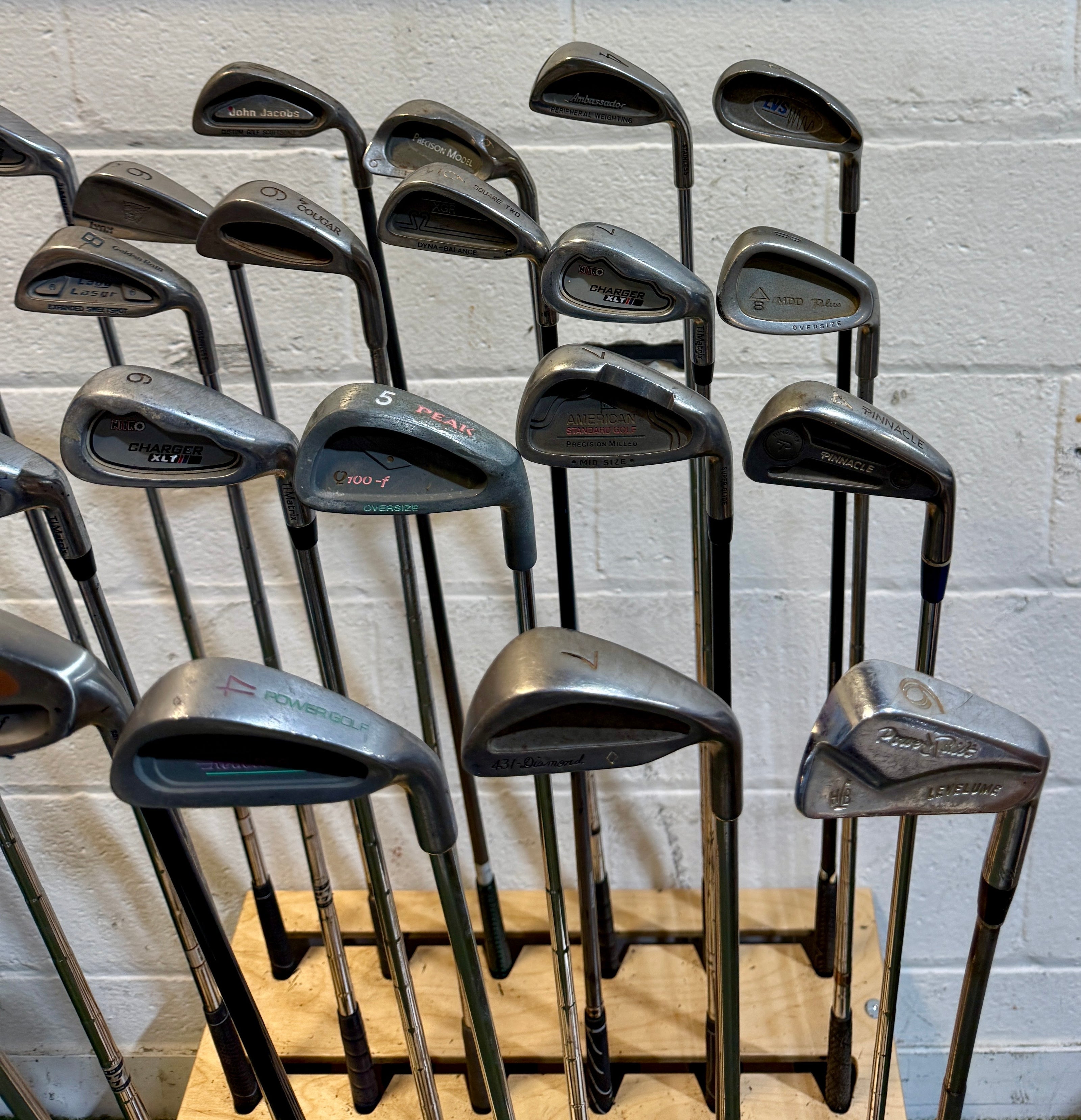Wholesale Lot of 45 Golf Clubs - Assorted Single Irons-Next Round