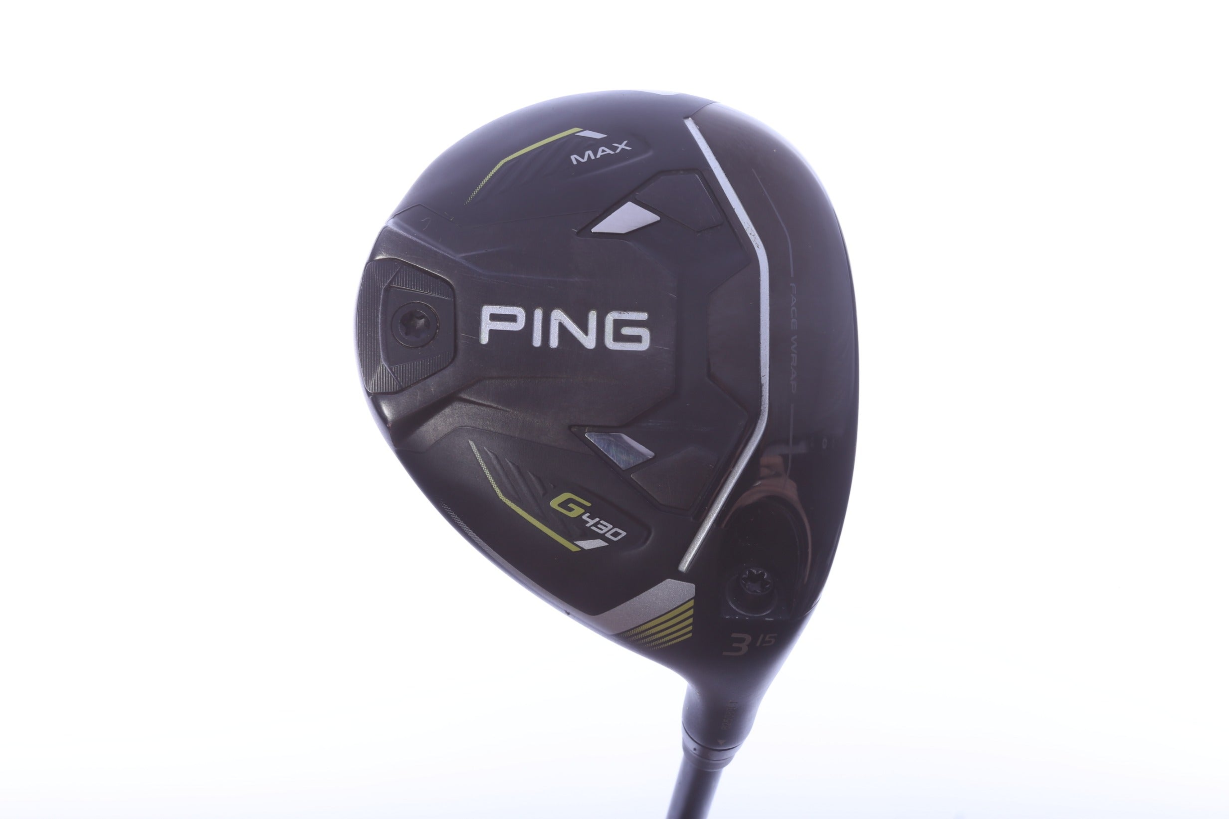 Used Ping G430 MAX 3-Wood - Right-Handed - 15 Degrees - Stiff Flex-Next Round