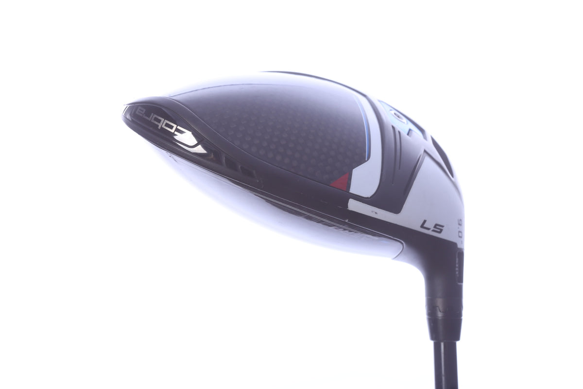 Used Cobra AeroJet LS Driver - 9 Degrees - Stiff Flex Mitsubishi Kai'li Dark Waves  - Right-Handed