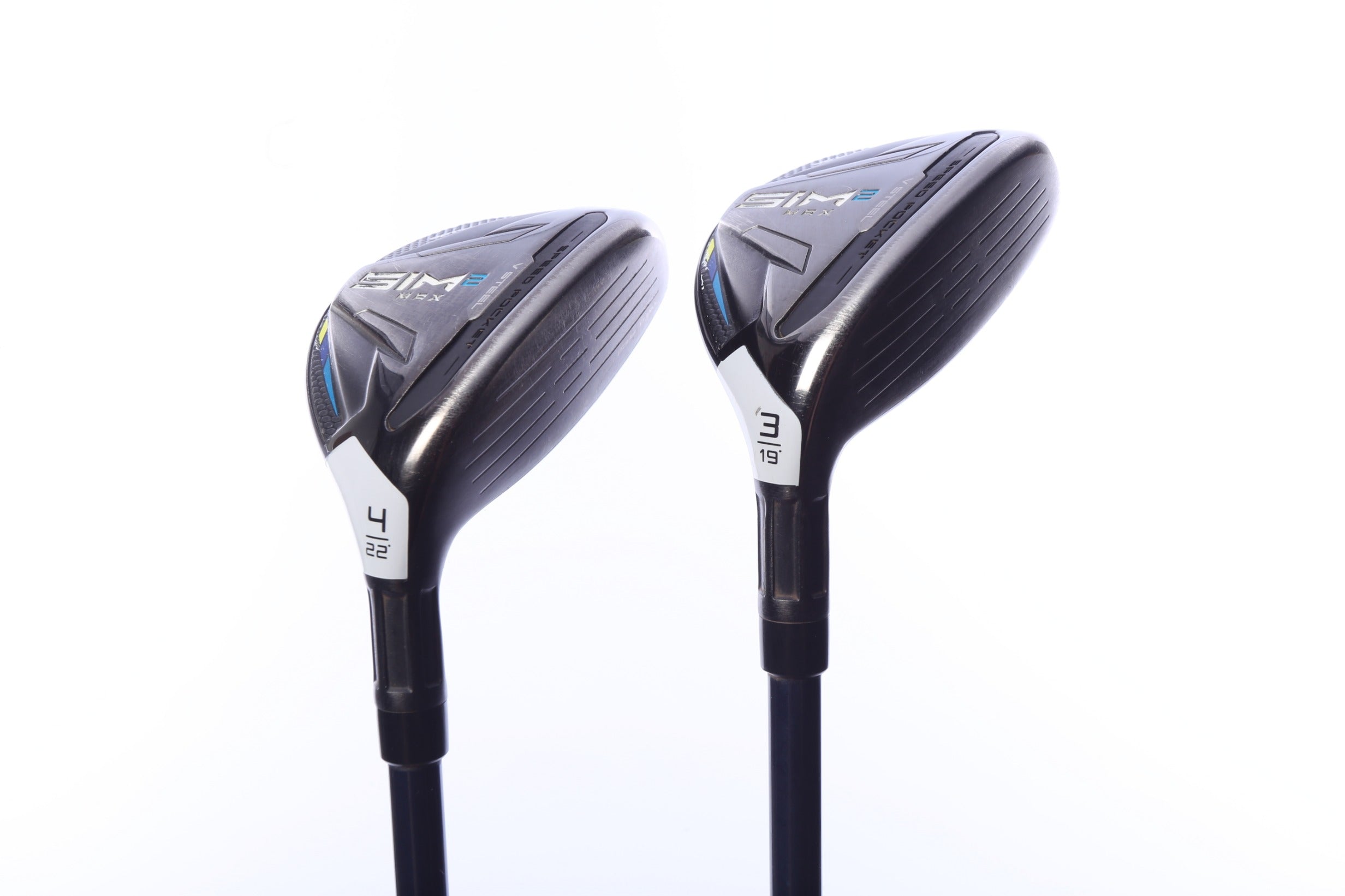 Used TaylorMade SIM2 MAX Rescue Hybrid Set - Right-Handed - 3H, 4H - Regular Flex-Next Round