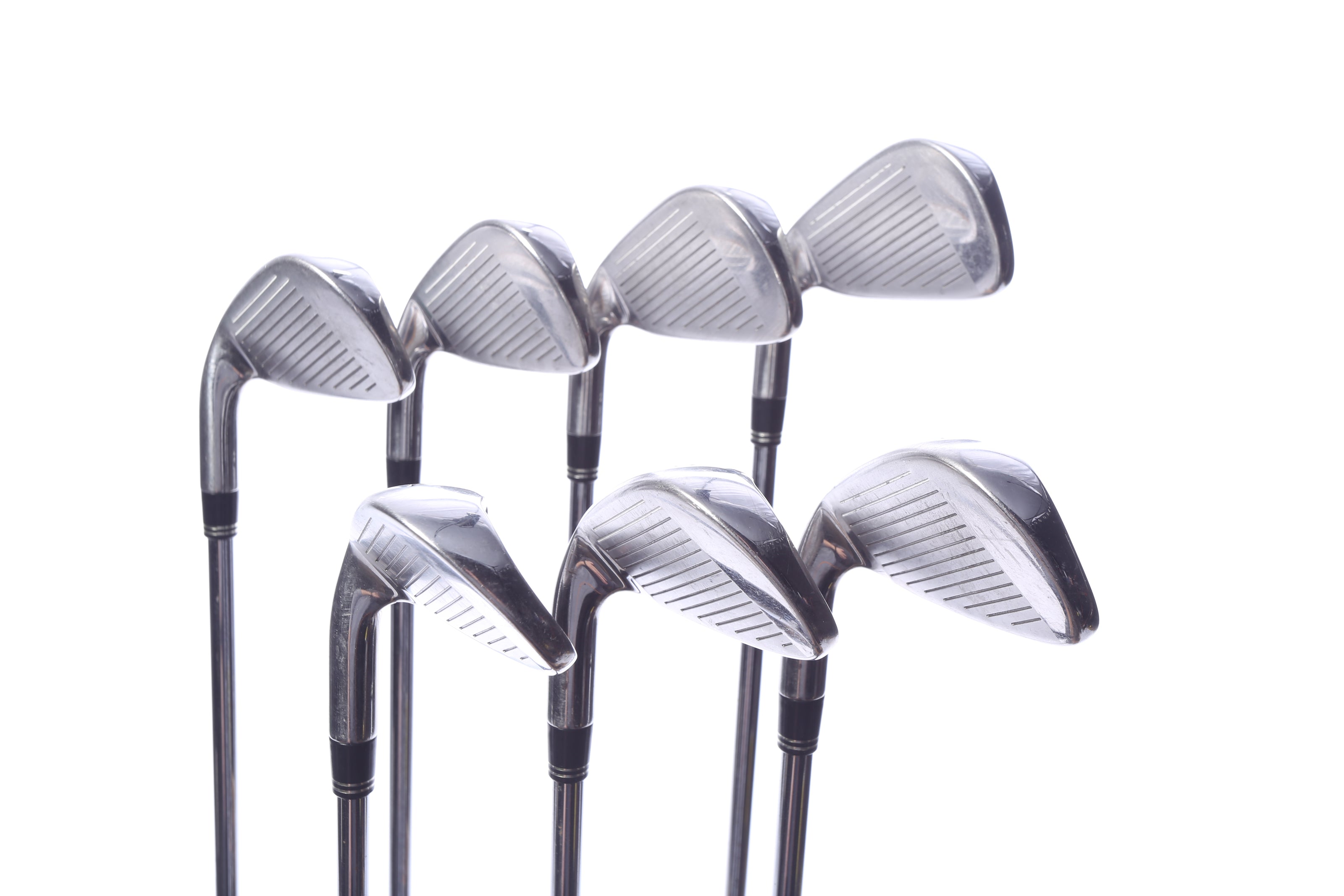 Used TaylorMade r7 Iron Set - Right-Handed - 4-PW - Stiff Flex