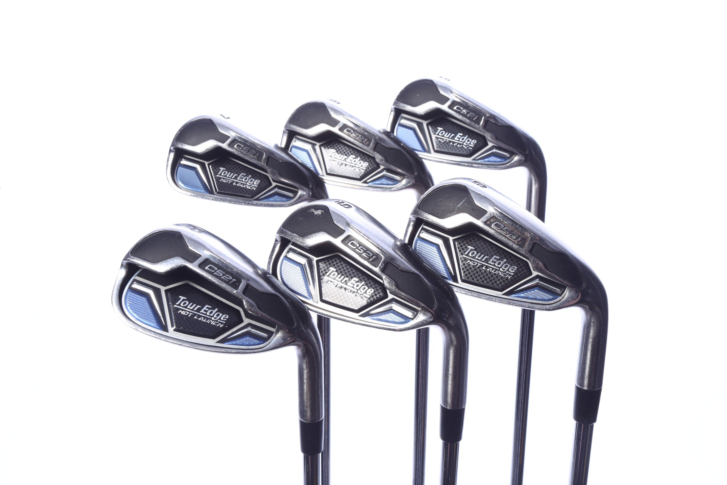 Used Tour Edge Hot Launch C521 Iron Set - Right-Handed - 5-PW - Regular Flex