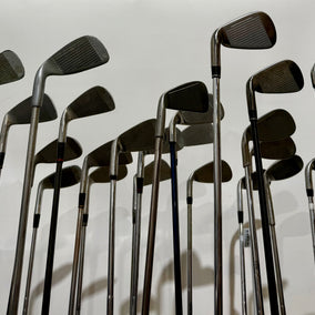 Wholesale Lot of 24 Golf Clubs - Right Handed - Assorted brands and Flexes-Next Round