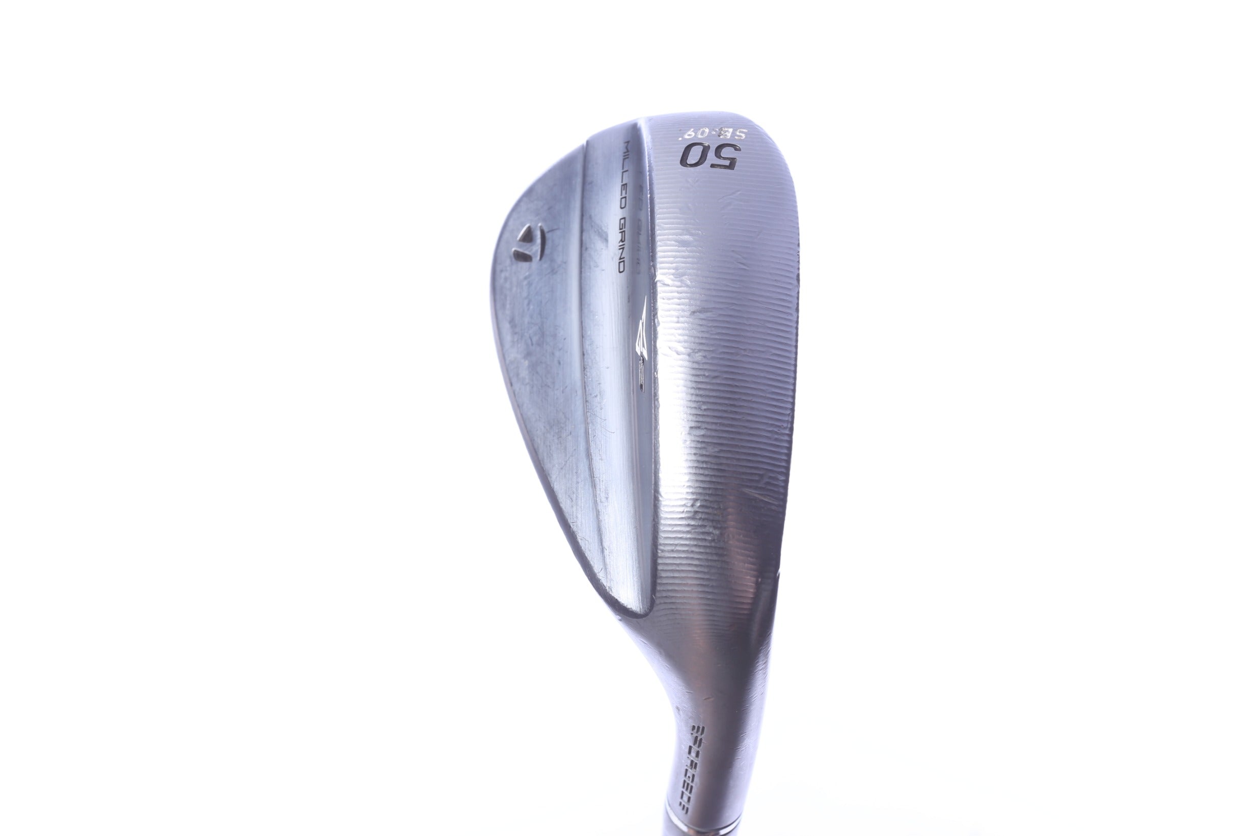 Used TaylorMade Milled Grind 5 Satin Chrome Gap Wedge - Right-Handed - 50 Degrees - Wedge Flex