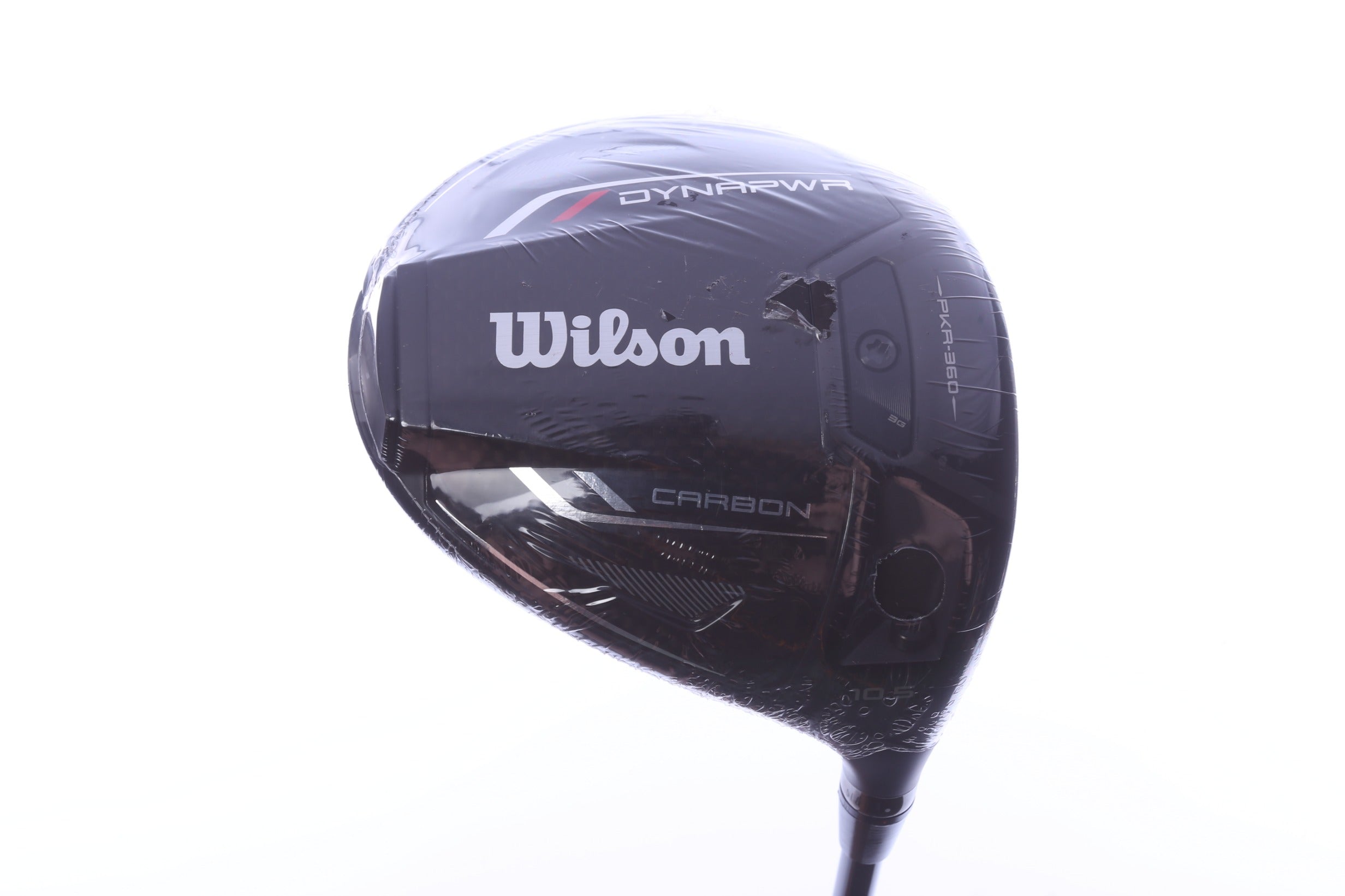 Wilson 2025 DYNAPWR Carbon Driver - 10.5 Degrees - Stiff Flex LA Golf Gold Series - Right-Handed