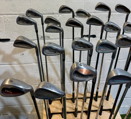 Wholesale Lot of 45 Golf Clubs - Assorted Single Irons-Next Round